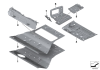 41007493936-Crossmember luggage pan front