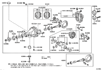 9011014004-BOLT, NO.2 (FOR REAR DIFFERENTIAL CARRIER SET)