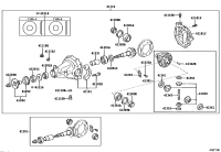 4111048081-CARRIER ASSY, DIFFERENTIAL, REAR