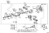4111050240-CARRIER ASSY, DIFFERENTIAL, REAR