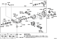 4111030B70-CARRIER ASSY, DIFFERENTIAL, REAR