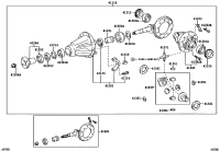 4111035B60-CARRIER ASSY, DIFFERENTIAL, REAR