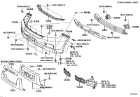 5241160141-GARNISH FR BUMPER
