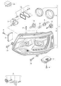 6R0907357-Control unit, turn