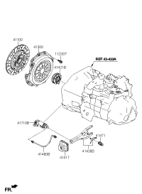 414702C110-ACTUATOR ASSY-CLUTCH(1)