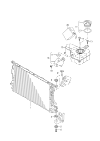 4H0121251C-RADIATOR
