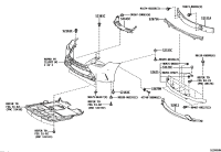 5213124120-REINFORCEMENT, FRONT BUMPER
