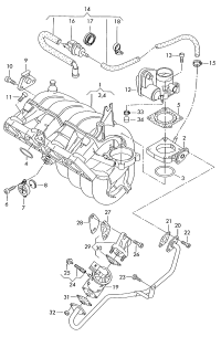 036129711DP-Hose, air intake