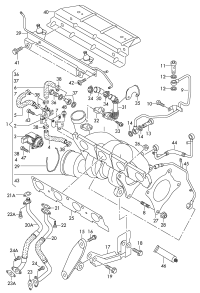 06D145701J-Exhaust manifold