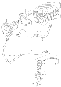 06A959253E-AIR PUMP, SECONDARY-AUDI A6