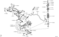 4100A095-CROSSMEMBER,RR SUSP