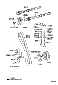 1350567041-IDLER SUB-ASSY, TIMING BELT, NO.1
