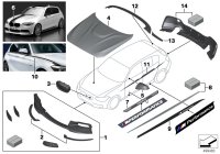 51712357461-Bumper black lh