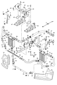 4F0145805AC-INTERCOOLER -W204/W212