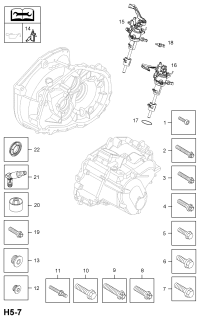 93165267-BOLT - LWR ARM