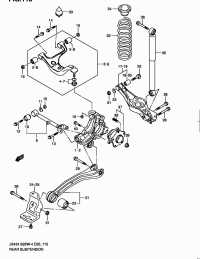 4611079K00-KNUCKLE ASSY, RR SUSPENSION RH