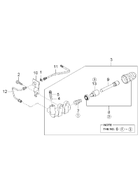 417103E900-CYLINDER ASSY-CLUTCH RELEASE