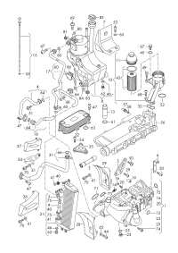 420117015A-OIL COOLER/AUDI A6/A7/A8