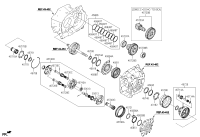 457013B000-GEAR ASSY-MID SUN