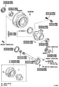 4231136230-Shaft, rear axle, rh/lh