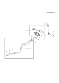 42495488-Pipe, fuel tank filler (incl 2,10, 12)