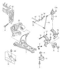 6N0407175A-Set, clip