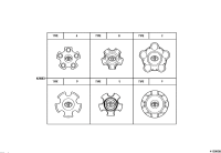 4260B0C060-ORNAMENT SUB-ASSY, WHEEL HUB
