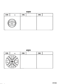 4260348140-ORNAMENT SUB-ASSY, WHEEL HUB