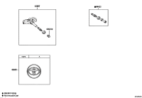 4260302320-ORNAMENT SUB-ASSY, WHEEL HUB