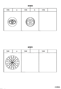 4260302250-ORNAMENT SUB-ASSY, WHEEL HUB