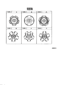 4260360261-ORNAMENT SUB-ASSY, WHEEL HUB