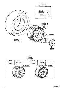 9094201062-NUT, HUB (FOR AXLE)