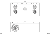 4260342110-ORNAMENT SUB-ASSY, WHEEL HUB