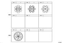 4260B0K130-ORNAMENT SUB-ASSY, WHEEL HUB