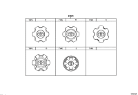 4260B60140-ORNAMENT SUB-ASSY, WHEEL HUB