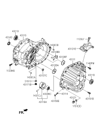 431153D000-HOUSING-CLUTCH