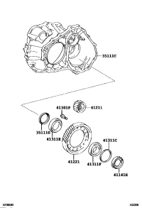 3510548023-HOUSING, TRANSAXLE