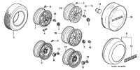 42700S9AA01-WHEEL,DISK15X4T