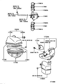 1788120090-HOSE, AIR CLEANER, NO.1
