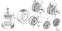 42700T5GH51-WHEEL,DISK15X4T