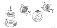 42700T6PH51-WHEEL,DISK15X4T