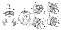 42700T4NH51-WHEEL,DISK15X4T