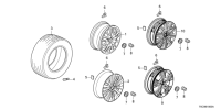 CAP ASSY., ALUMINIUM