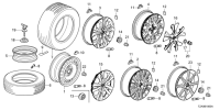 42700TZRH01-Wheel set