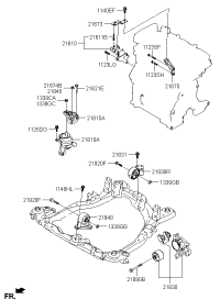 218302E000-BRACKET ASSY-TRANSAXLE MTG
