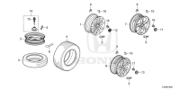 42751T31H11-Wheel tire