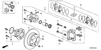 06430SFEJ00-PAD SET, RR