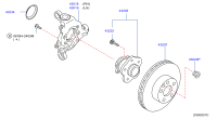 430186CT0A-HOUSING ASSY-REAR AXLE
