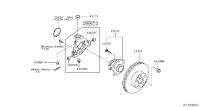 430189Y00A-HOUSING-REAR AXLE,RH