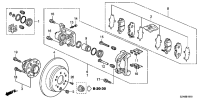01473STXA01-SET,RR CALIPER (9